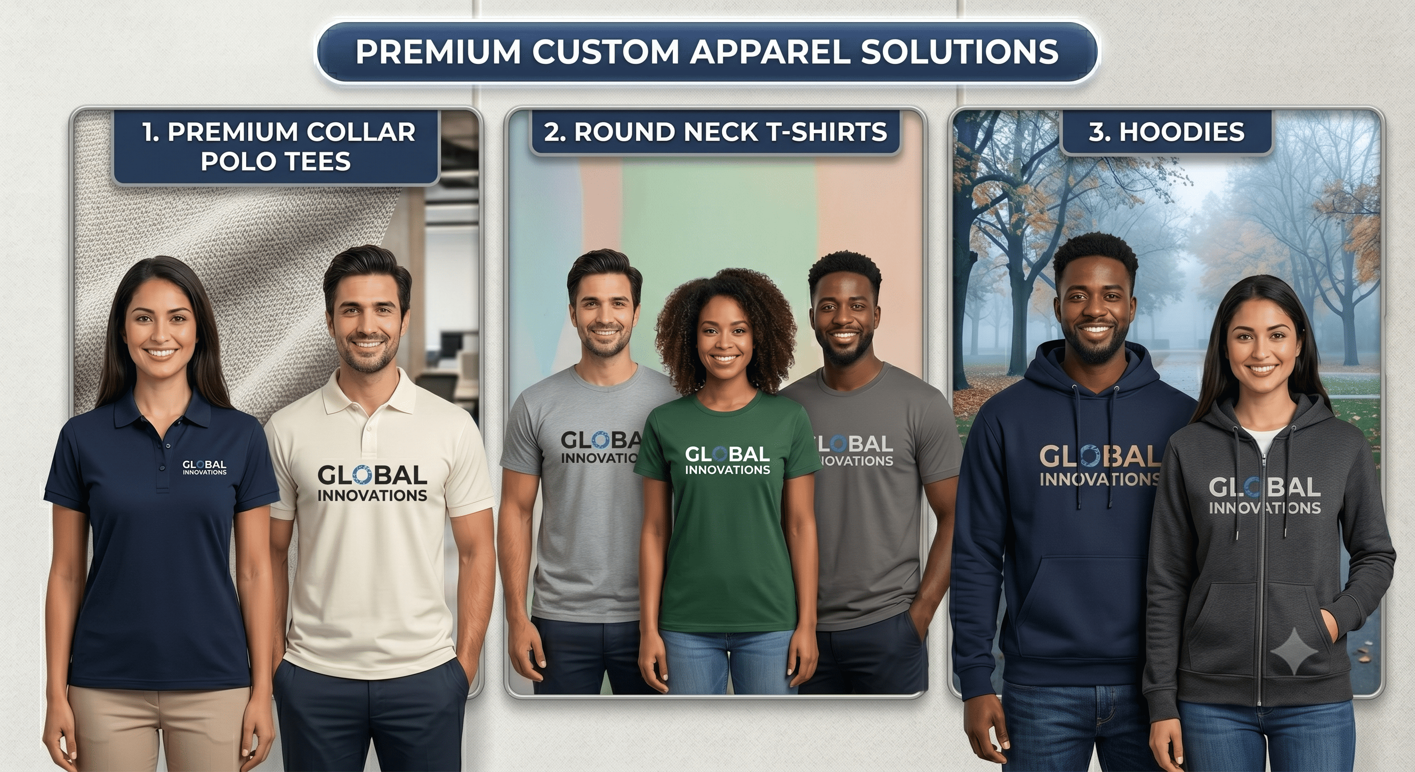 Corporate Custom Apparel Banner